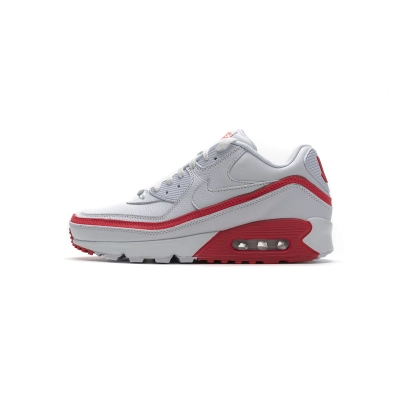 Bstsneaker- Nike Air Max 90 Undefeated White Solar Red CJ7197-103  01