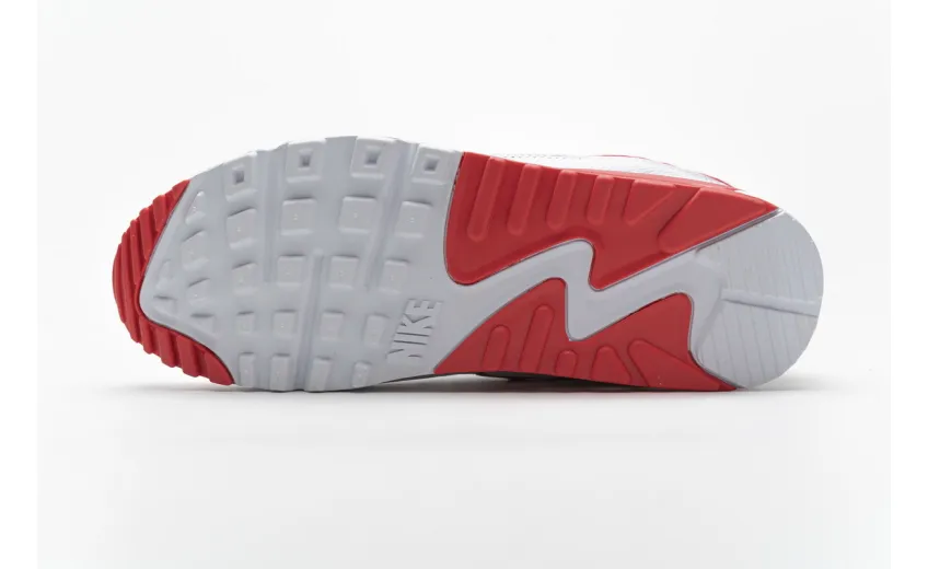 Bstsneaker- Nike Air Max 90 Undefeated White Solar Red CJ7197-103 