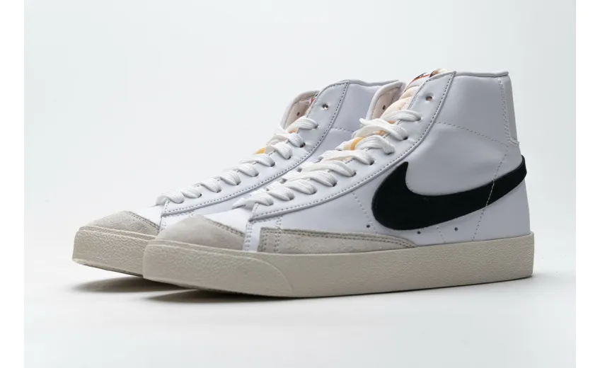 Bstsneaker- Nike Blazer Mid 77 White Black (W) CZ1055-100 