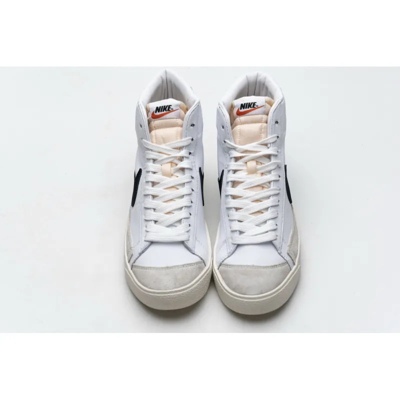 Bstsneaker- Nike Blazer Mid 77 White Black (W) CZ1055-100 