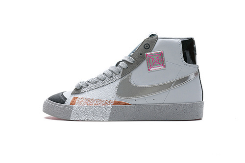 Bstsneaker-Nike Blazer Mid '77 Vintage White Grey Metallic Silver DC9170-001