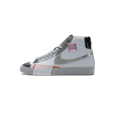 Bstsneaker-Nike Blazer Mid '77 Vintage White Grey Metallic Silver DC9170-001 01