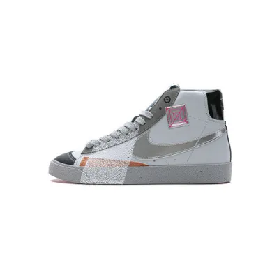 Nike Blazer Mid '77 Vintage White Grey Metallic Silver DC9170-001 01