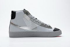 Bstsneaker-Nike Blazer Mid '77 Vintage White Grey Metallic Silver DC9170-001