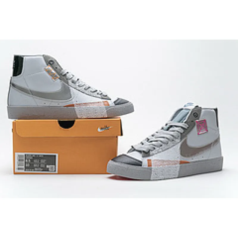 Bstsneaker-Nike Blazer Mid '77 Vintage White Grey Metallic Silver DC9170-001