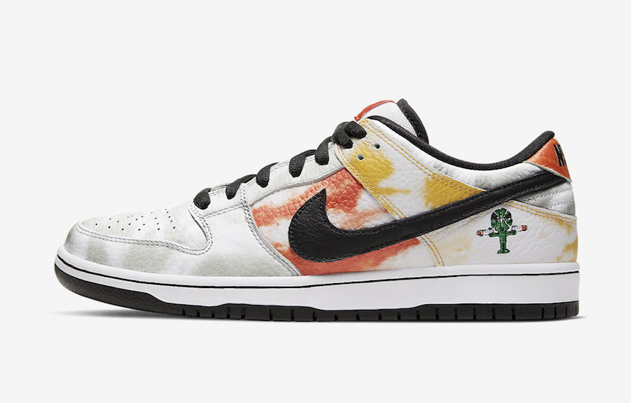 Bstsneaker- Nike SB Dunk Low Raygun Tie-Dye White BQ6832-101 