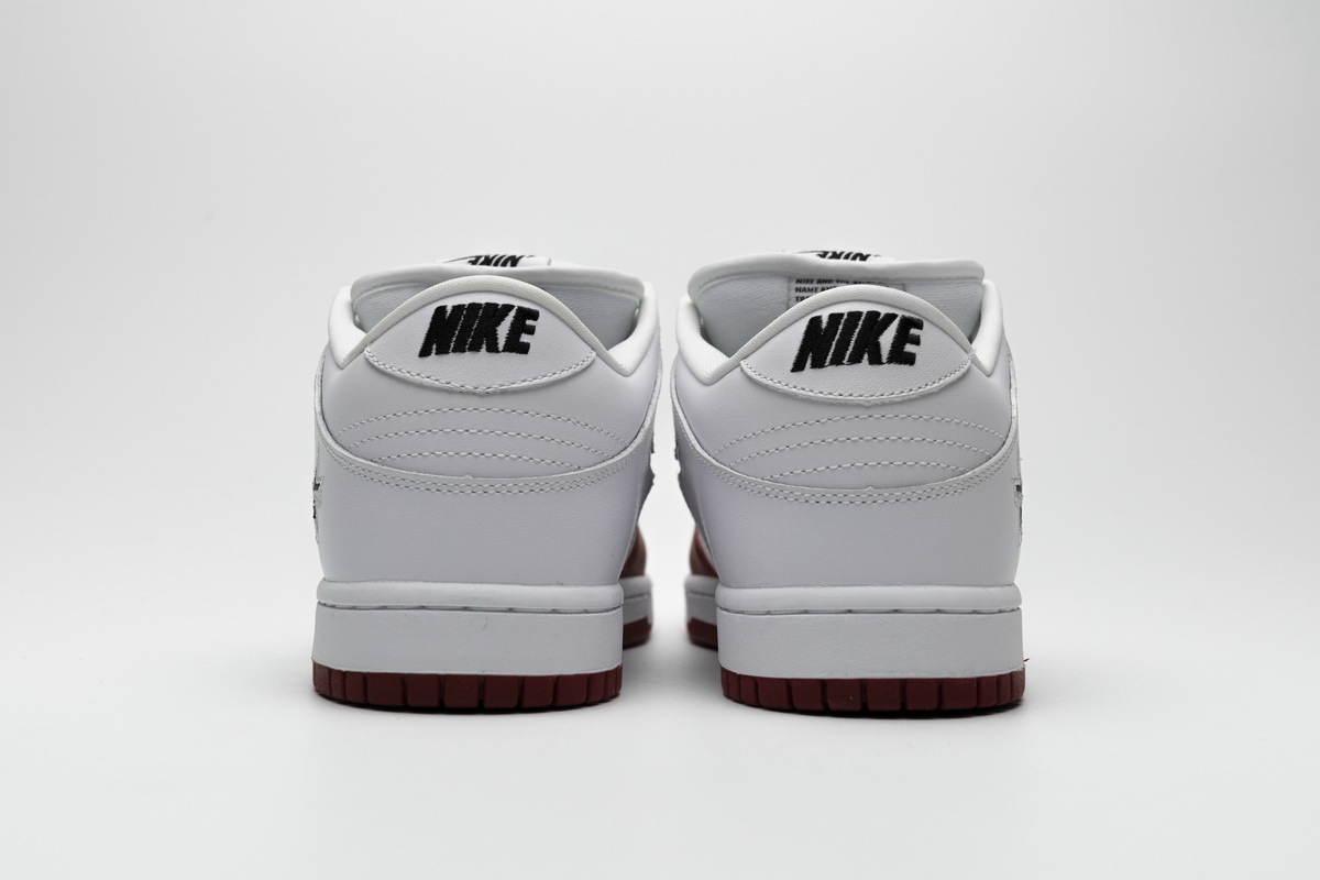 Bstsneaker- Nike SB Dunk Low Supreme Jewel Swoosh Red CK3480-600 