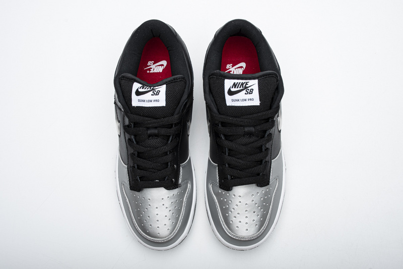 Bstsneaker- Nike SB Dunk Low Supreme Jewel Swoosh Silver CK3480-001 