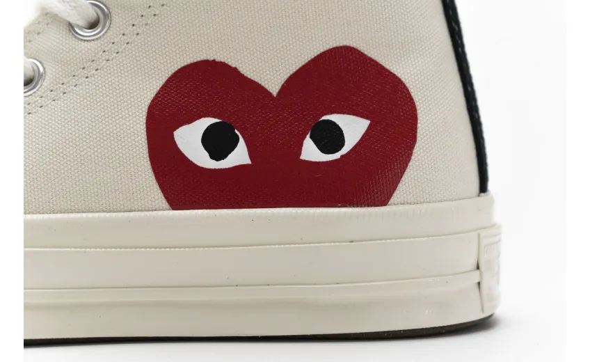 Bstsneaker-CDG Play x Converse Chuck Taylor All Star 70 High Top 150205C