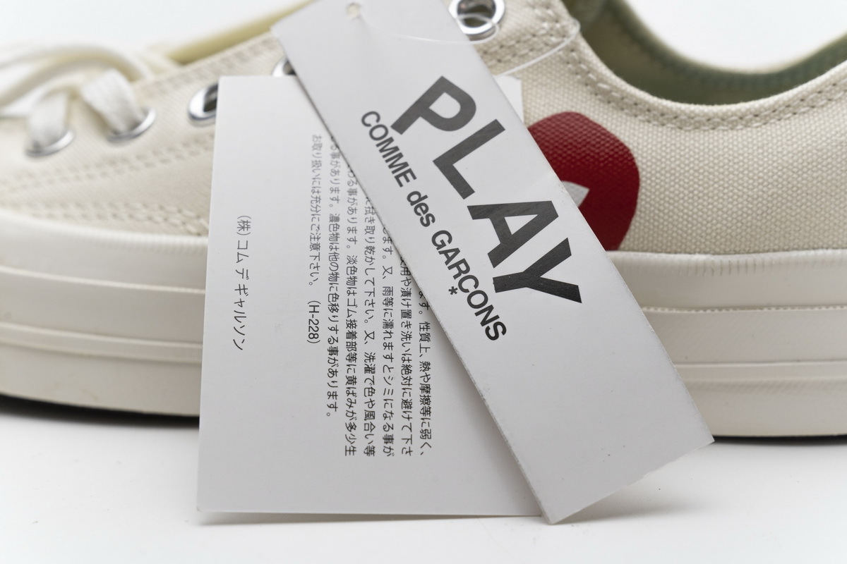 Bstsneaker-CDG Play x Converse Chuck Taylor All Star 70 OX 150207C
