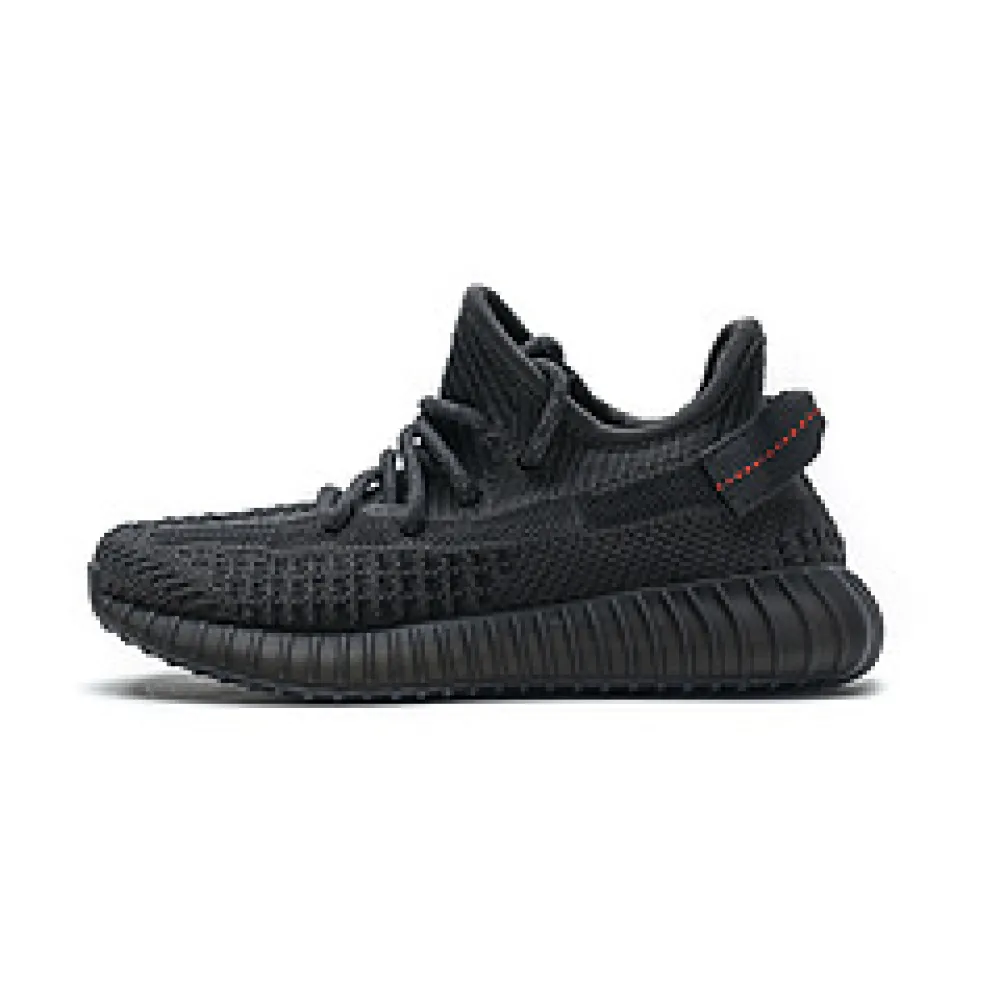 Bstsneaker-Children's Shoes Adidas Yeezy Boost 350 V2 Black Non-Reflective FU9013