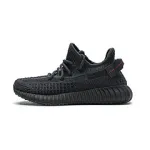Bstsneaker-Children's Shoes Adidas Yeezy Boost 350 V2 Black Non-Reflective FU9013