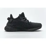 Bstsneaker-Children's Shoes Adidas Yeezy Boost 350 V2 Black Non-Reflective FU9013
