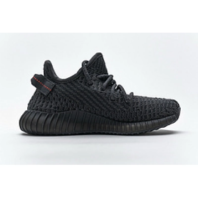 Bstsneaker-Children's Shoes Adidas Yeezy Boost 350 V2 Black Non-Reflective FU9013 02