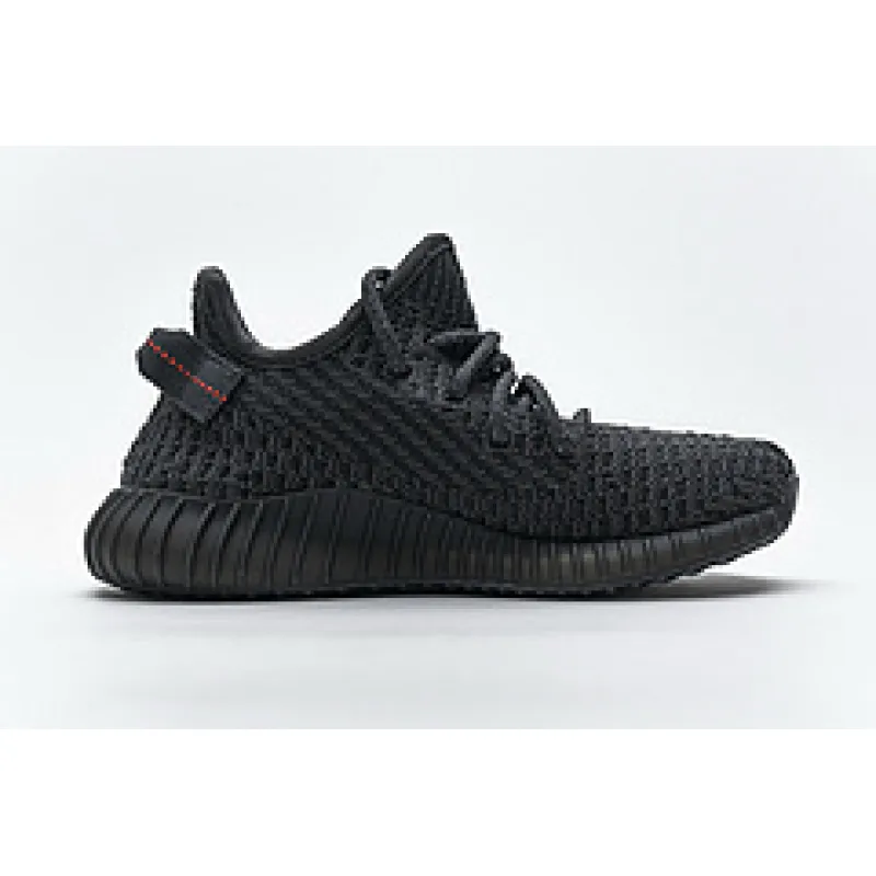 Bstsneaker-Children's Shoes Adidas Yeezy Boost 350 V2 Black Non-Reflective FU9013