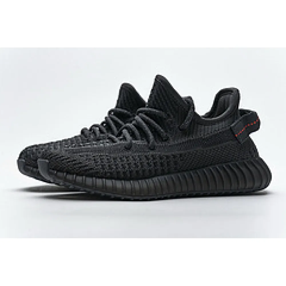 Bstsneaker-Children's Shoes Adidas Yeezy Boost 350 V2 Black Non-Reflective FU9013