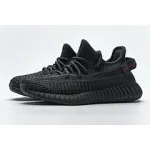 Bstsneaker-Children's Shoes Adidas Yeezy Boost 350 V2 Black Non-Reflective FU9013