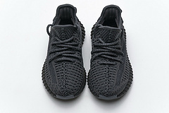 Bstsneaker-Children's Shoes Adidas Yeezy Boost 350 V2 Black Non-Reflective FU9013