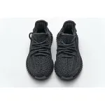 Bstsneaker-Children's Shoes Adidas Yeezy Boost 350 V2 Black Non-Reflective FU9013