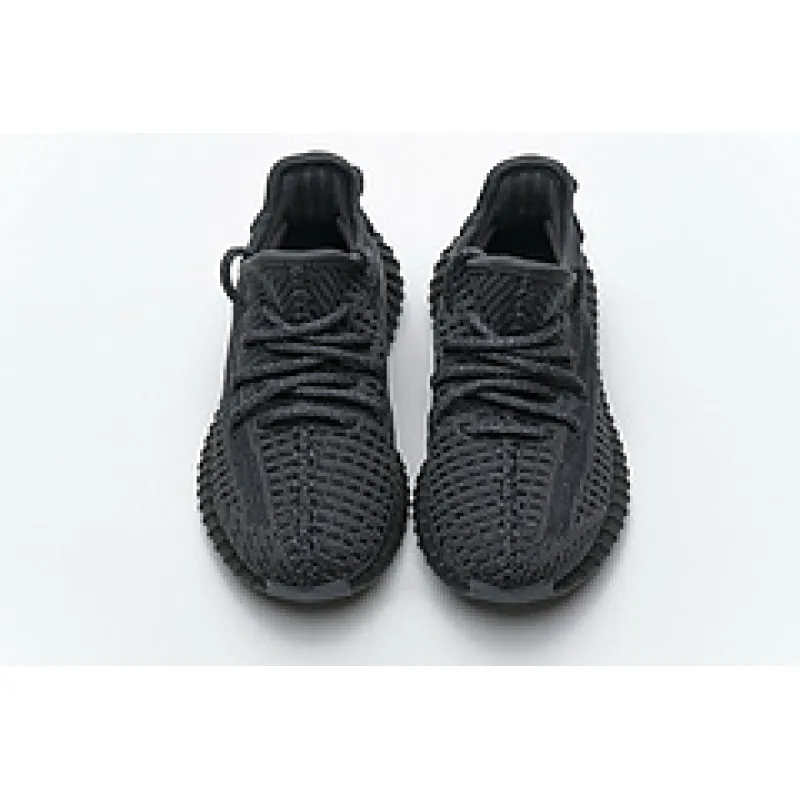 Bstsneaker-Children's Shoes Adidas Yeezy Boost 350 V2 Black Non-Reflective FU9013