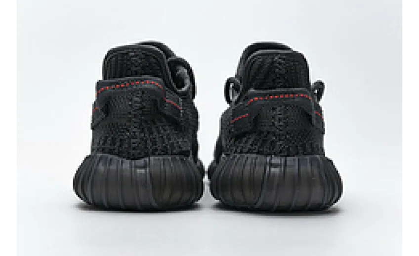 Bstsneaker-Children's Shoes Adidas Yeezy Boost 350 V2 Black Non-Reflective FU9013