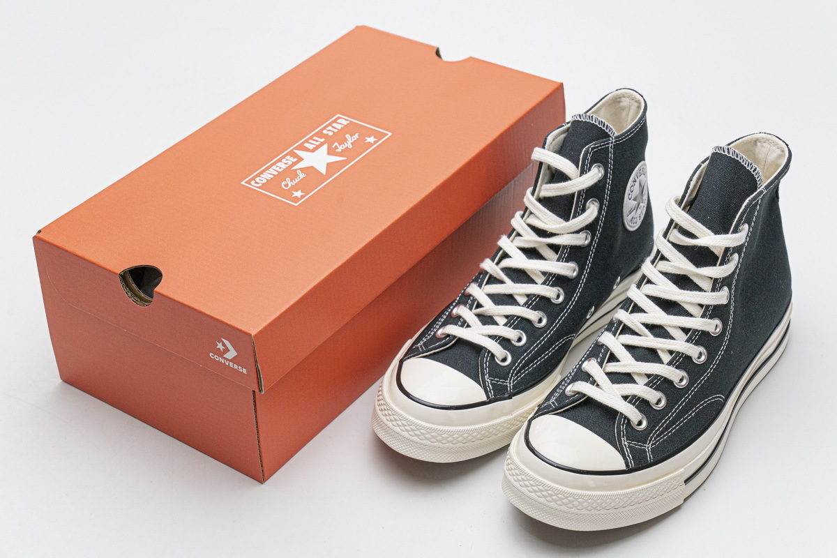 Bstsneaker-Converse Chuck 70 HI Black Egret 162050C 