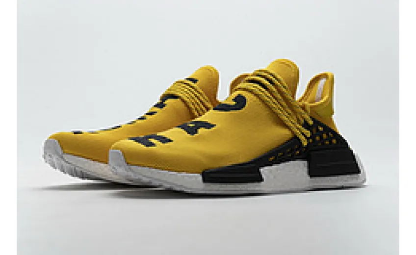 Bstsneaker- Adidas NMD HU Pharrell Human Race Yellow BB0619 