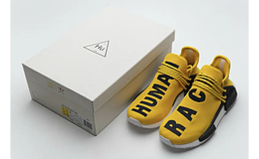 Bstsneaker- Adidas NMD HU Pharrell Human Race Yellow BB0619 