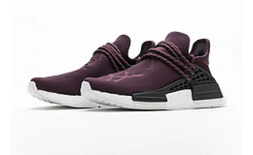 Bstsneaker- Adidas NMD R1 Pharrell HU Friends and Family Burgundy BB0617 