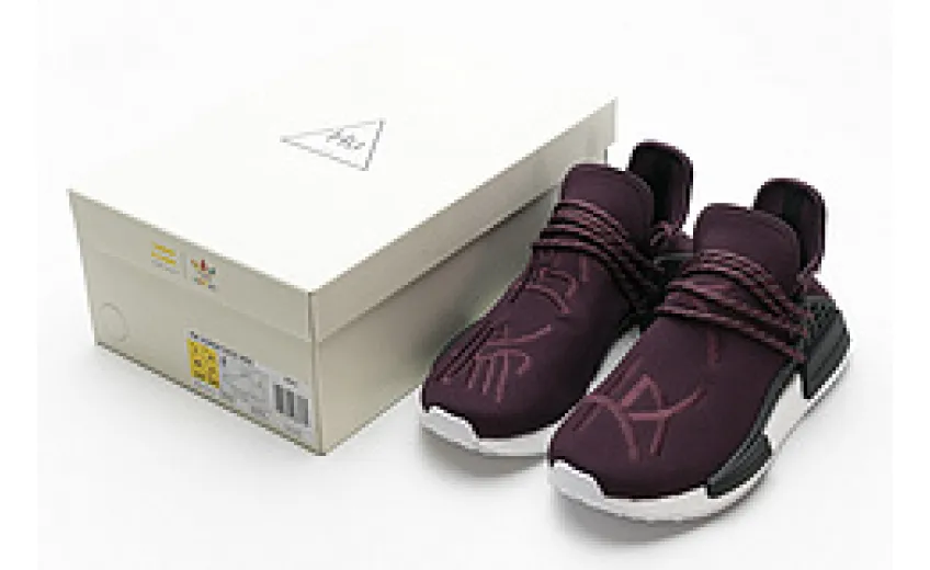 Bstsneaker- Adidas NMD R1 Pharrell HU Friends and Family Burgundy BB0617 