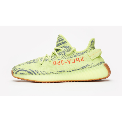  Adidas Yeezy Boost 350 V2 &#39;Semi Frozen Yellow&#39; B37572 