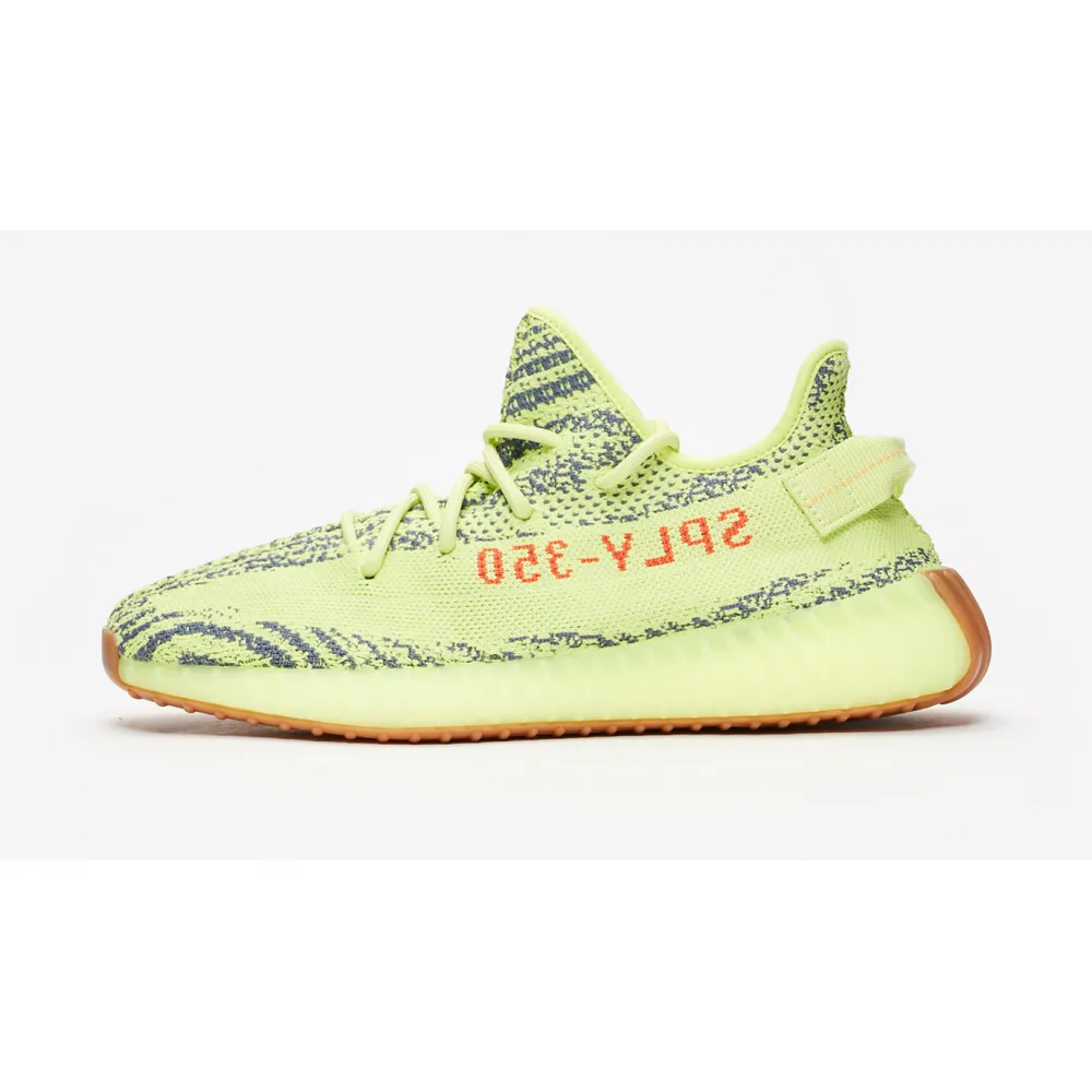 Bstsneaker-Adidas Yeezy Boost 350 V2 Semi Frozen Yellow B37572 