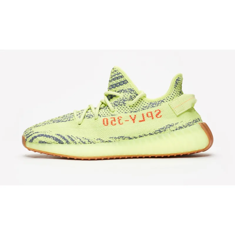 Bstsneaker-Adidas Yeezy Boost 350 V2 Semi Frozen Yellow B37572 