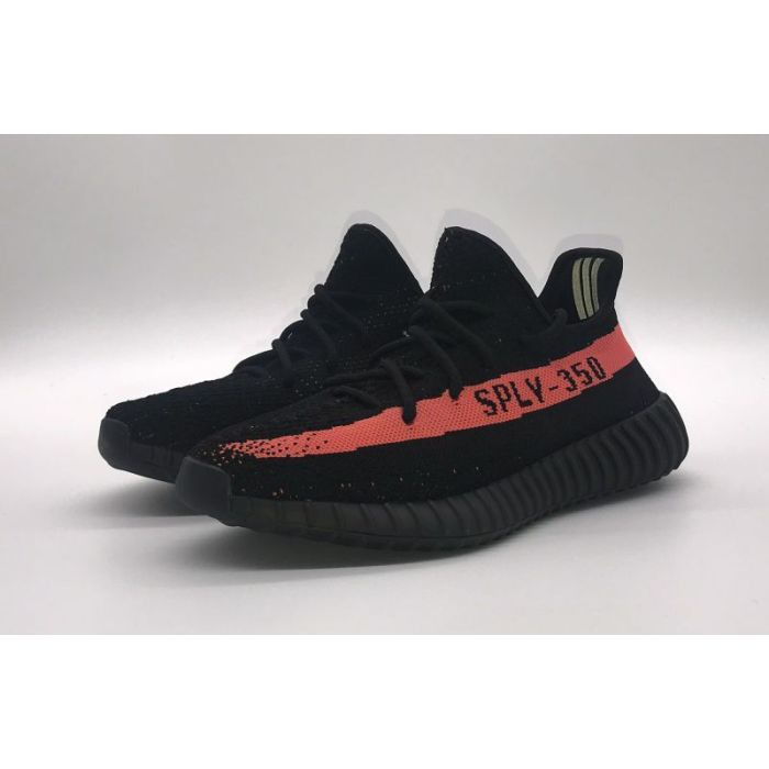  Adidas Yeezy Boost 350 V2 Core Black Red BY9612 