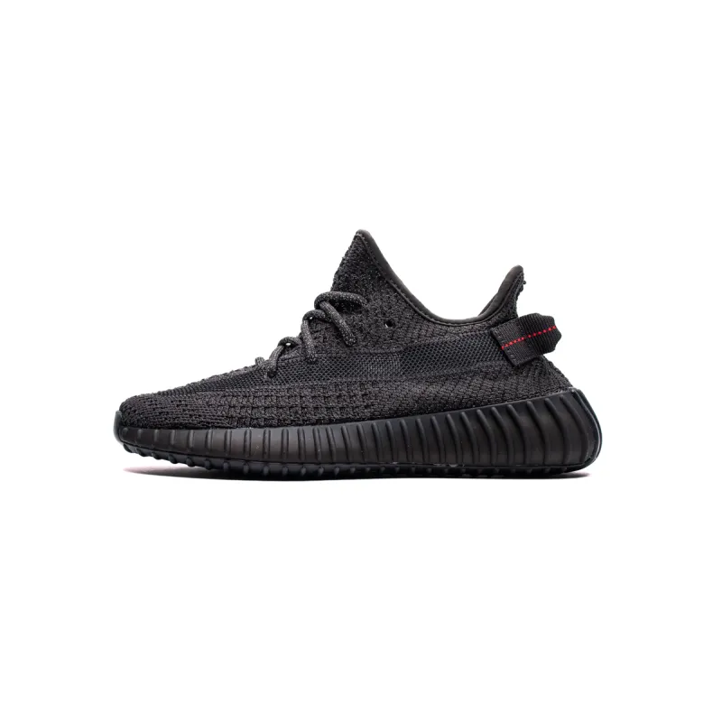  Adidas Yeezy Boost 350 V2 Static Black (Reflective) FU9007 