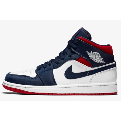 Bstsneaker- Air  Jordan 1 Mid SE USA 852542-104  01