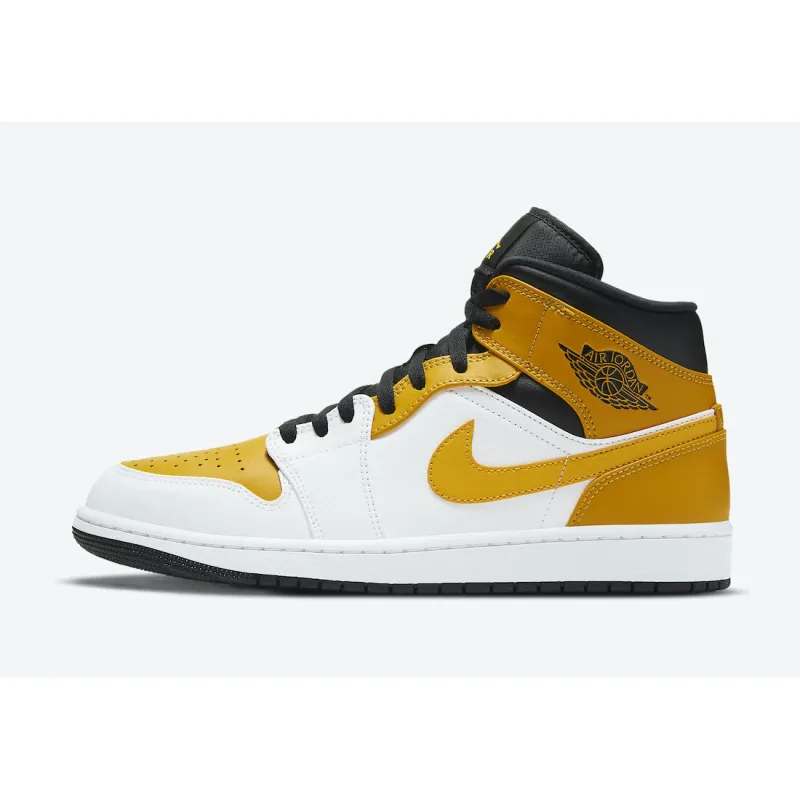  Air  Jordan 1 Mid University Gold 554724-170 