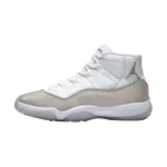  Air Jordan 11 Retro White Metallic Silver (W) AR0715-100 