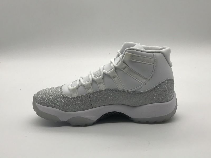 Bstsneaker- Air Jordan 11 Retro White Metallic Silver (W) AR0715-100 