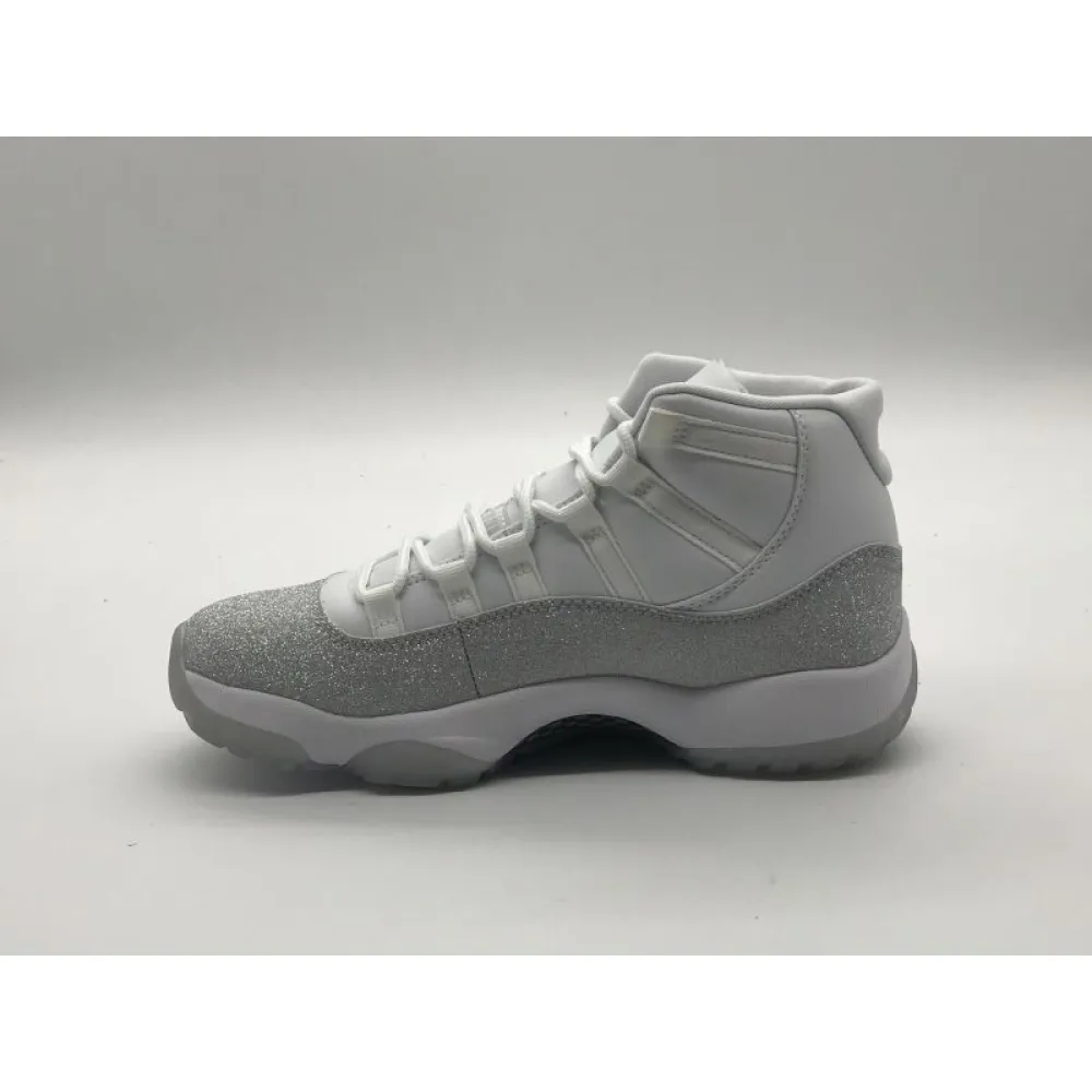 Bstsneaker- Air Jordan 11 Retro White Metallic Silver (W) AR0715-100 