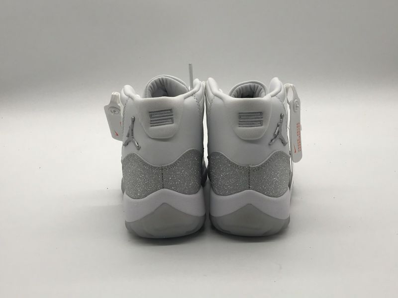 Bstsneaker- Air Jordan 11 Retro White Metallic Silver (W) AR0715-100 