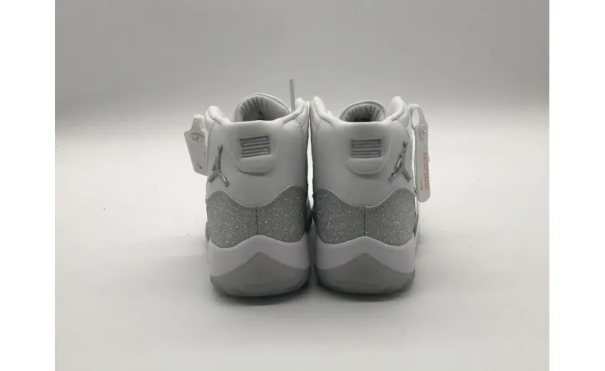 Bstsneaker- Air Jordan 11 Retro White Metallic Silver (W) AR0715-100 