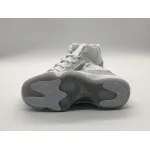  Air Jordan 11 Retro White Metallic Silver (W) AR0715-100 