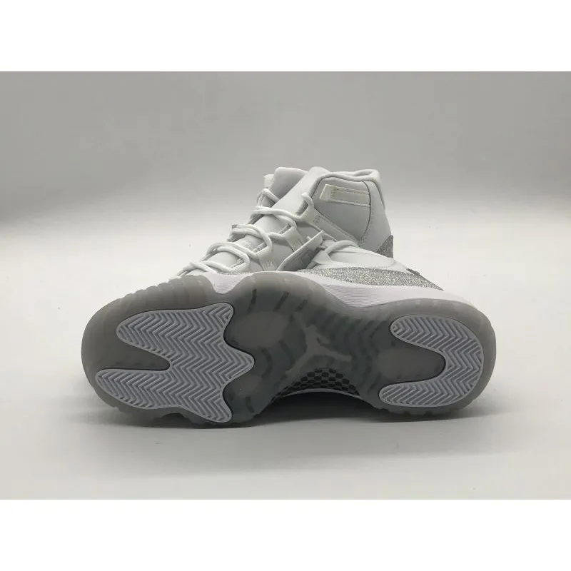  Air Jordan 11 Retro White Metallic Silver (W) AR0715-100 