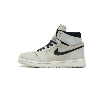  Air Jordan 1 High Zoom Air CMFT Summit White Black (W) CT0979-100 