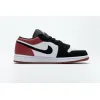 Bstsneaker- Air Jordan 1 Low Black Toe 553558-116 