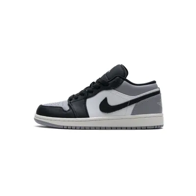  Air Jordan 1 Low Grey Toe 553558-110   01