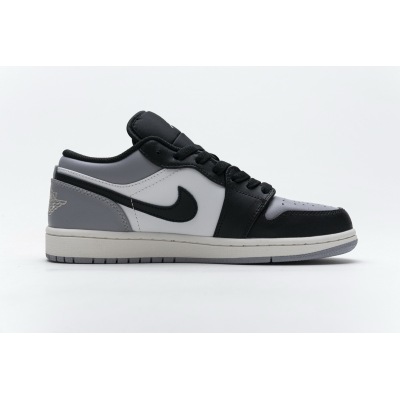 Bstsneaker- Air Jordan 1 Low Grey Toe 553558-110   02