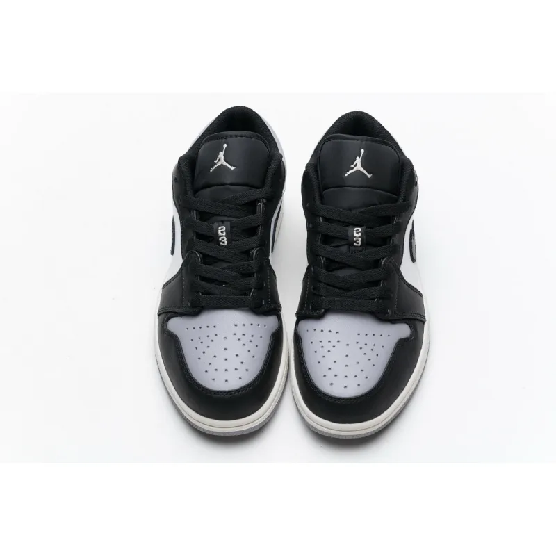 Bstsneaker- Air Jordan 1 Low Grey Toe 553558-110  