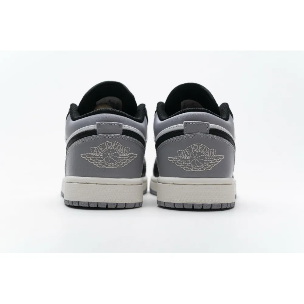Bstsneaker- Air Jordan 1 Low Grey Toe 553558-110  